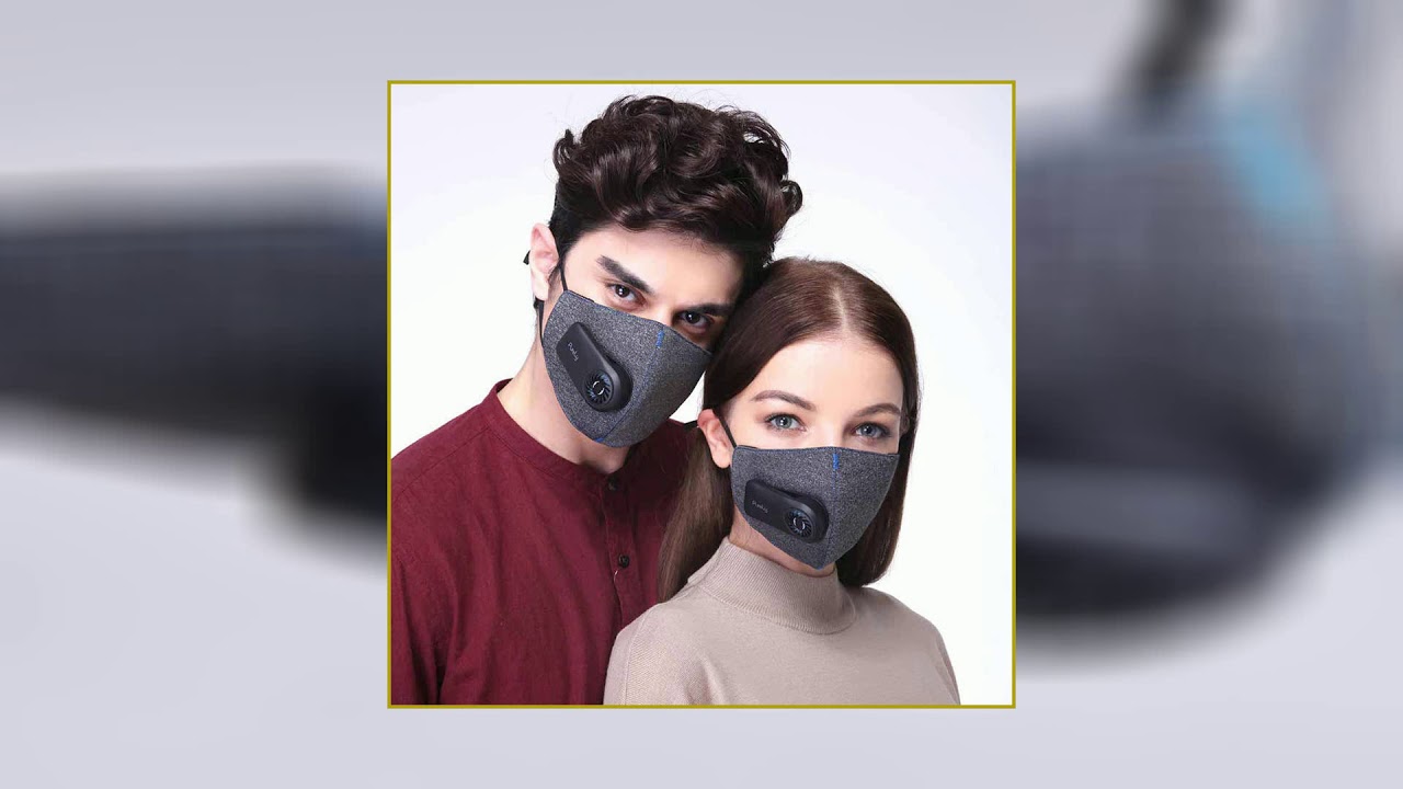 Xiaomi Purely KN95 Anti-Pollution Air Mask with PM2.5 550mAh Battreies Rechargeable Filter