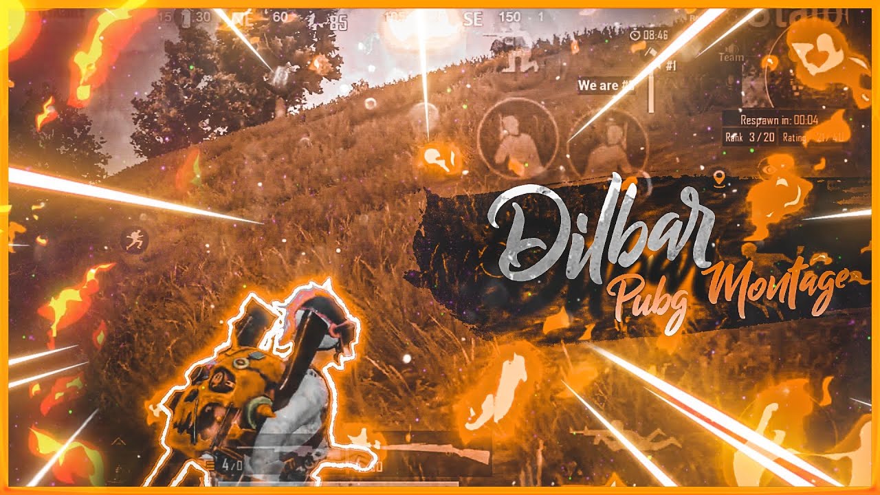 DILBER - PUBG MONTAGE ON HINDI SONGS |  BOLLYWOOD SONGS | PUBG MONTAGE