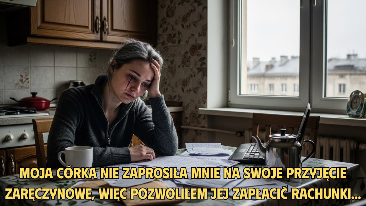 Moja córka nie zaprosiła mnie na swoje przyjęcie zaręczynowe, więc pozwoliłem jej zapłacić rachunki.