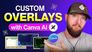 I Made a Custom Twitch Overlay with Canva AI… and It Was Perfect