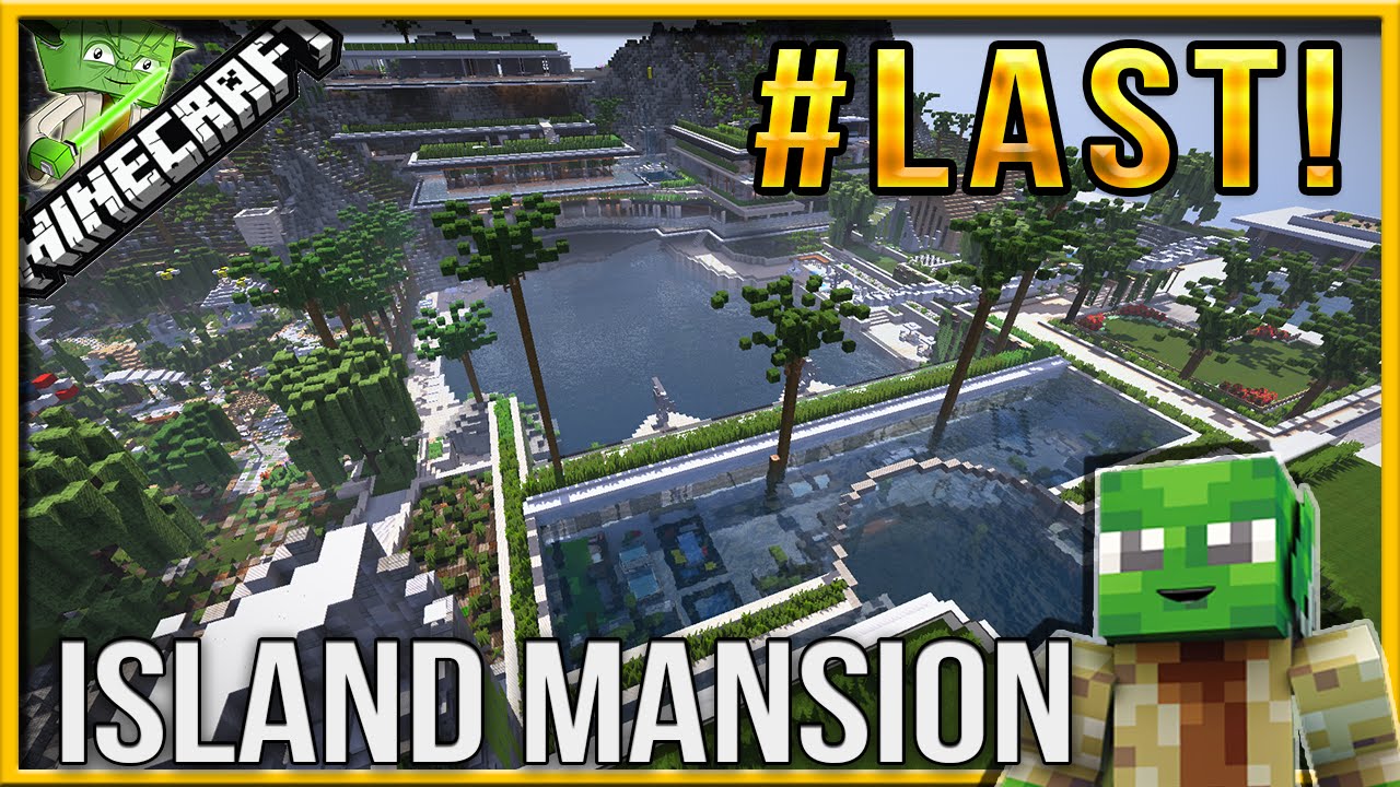 Minecraft 1.9 Modern Island Mansion LAST EPISODE??? + tour - YouTube