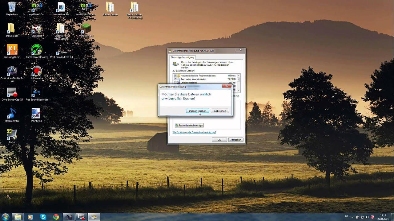PC und Spiele EXTREM schneller machen [Windows 7] [HD] YouTube