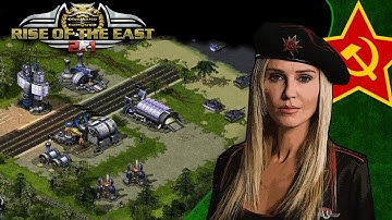 Red Alert 2  - Rise of the East Mod | Soviet  Mission 6 - Sub Divide