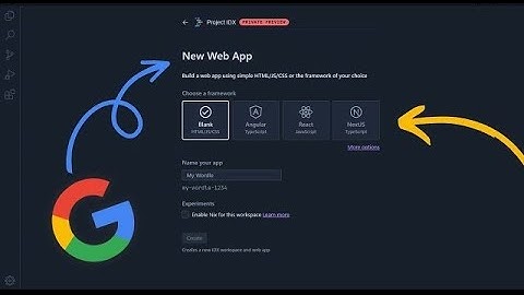 Google Project IDX First Look ｜ Project IDX from Google | VS code competitor