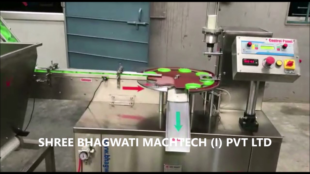 92mm Cap Wad Fixing Machine with Cap Elevator, Cap Lining Machine, Wad Inserting machine