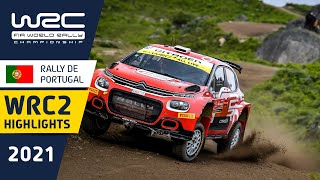 WRC2 Highlights Day 2 - Vodafone Rally de Portugal 2021