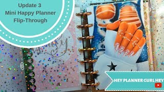 Update 3 || March 2019 || My #Chunky Mini Happy Planner - Flip Through
