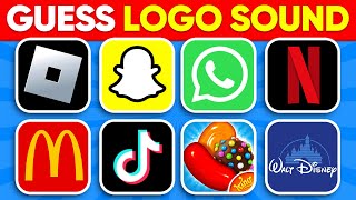 Guess The Logo Sound 🌈👀🔊 Tiktok, Facebook, Burger King, Pepsi | Logo Quiz 2025