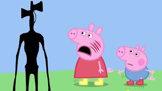 Last Night for Peppa's Family (Meeting with the Siren Head)
