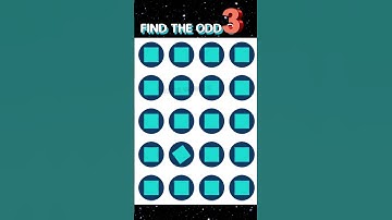 Can You Find The Odd One? #checkyoureyes #emojichallenge