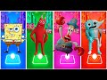 Spongebob Squarepants VS Garten of Banban 4 - Tiles Hop Battle #coffindance #spongebob