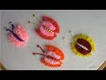 hand embroidery amazing trick easy flower embroidery trick with fork sewing hack