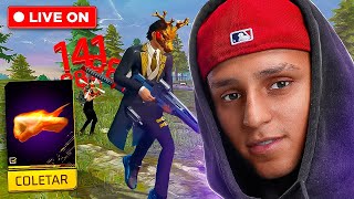 LIVE ON 🔴 FREE FIRE DEPOIS TEM BANQUINHA!!! 💜 NOBRU AO VIVO 💜