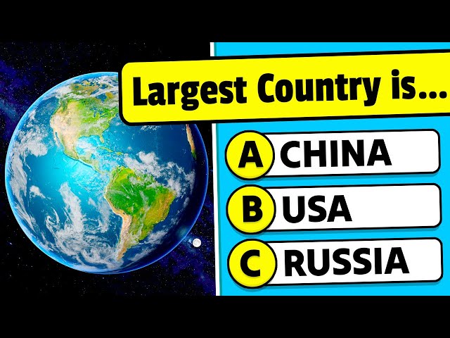 How Good is Your Geography Knowledge? 🌎🧠🤔 Geography General Knowledge Trivia Quiz class=