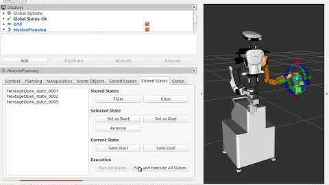 MoveIt! Rviz Plugin improvement: sequential plan and execution