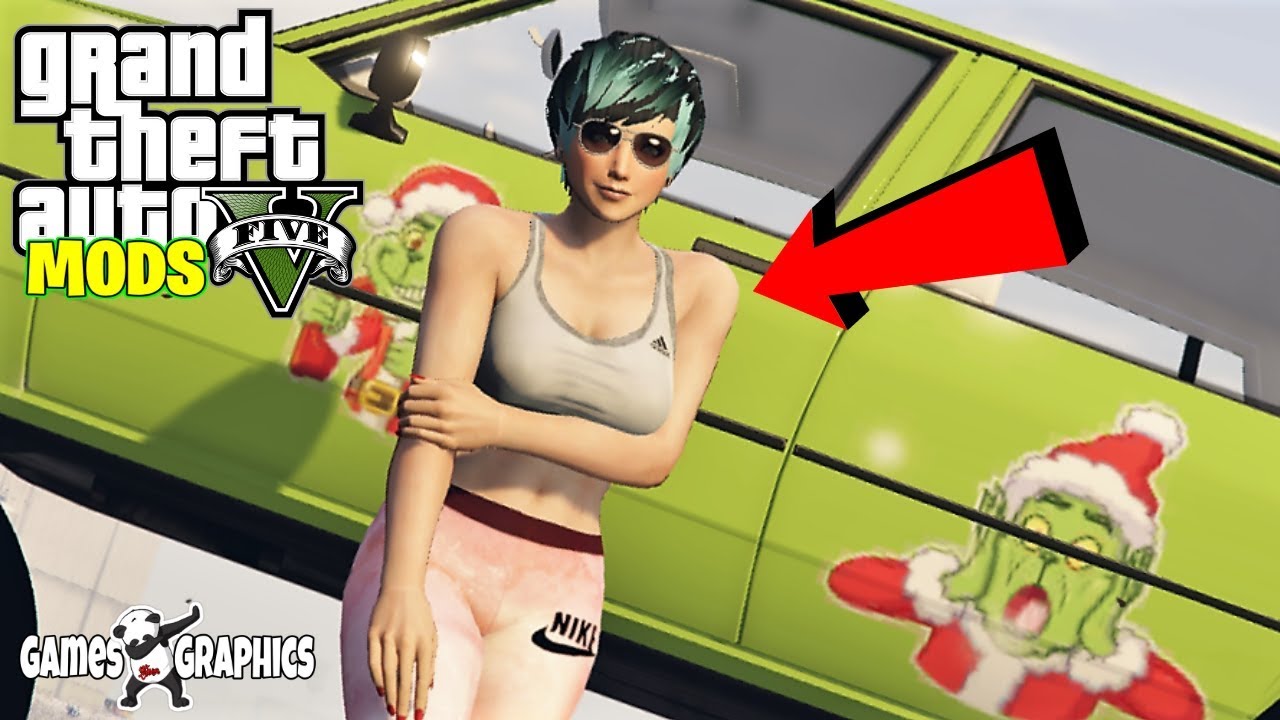 Lana sims4 Casual Sport & Bikini Version (Girl Mods) GTA 5 MODS YouTube