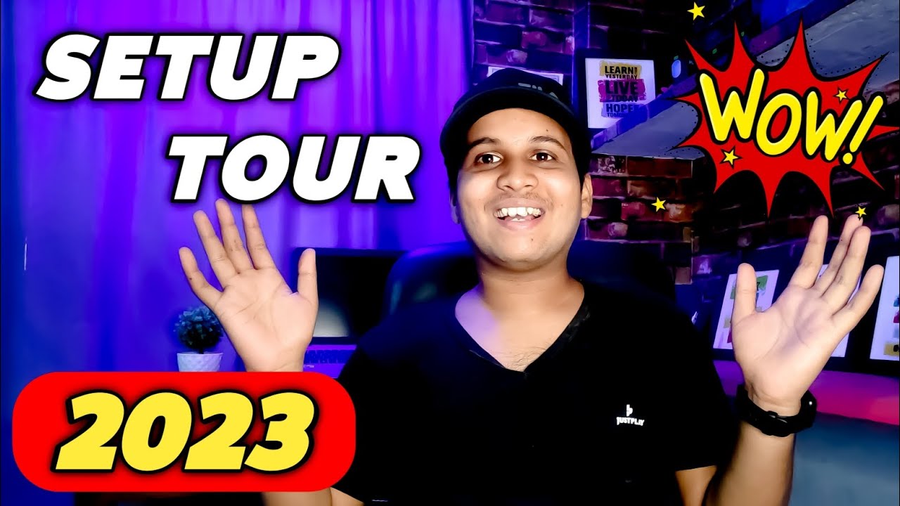 My Setup Tour 🔥🔥🔥 2023 || My 1 Million Dollar Studio Tour 🤑🤑🤑 - YouTube