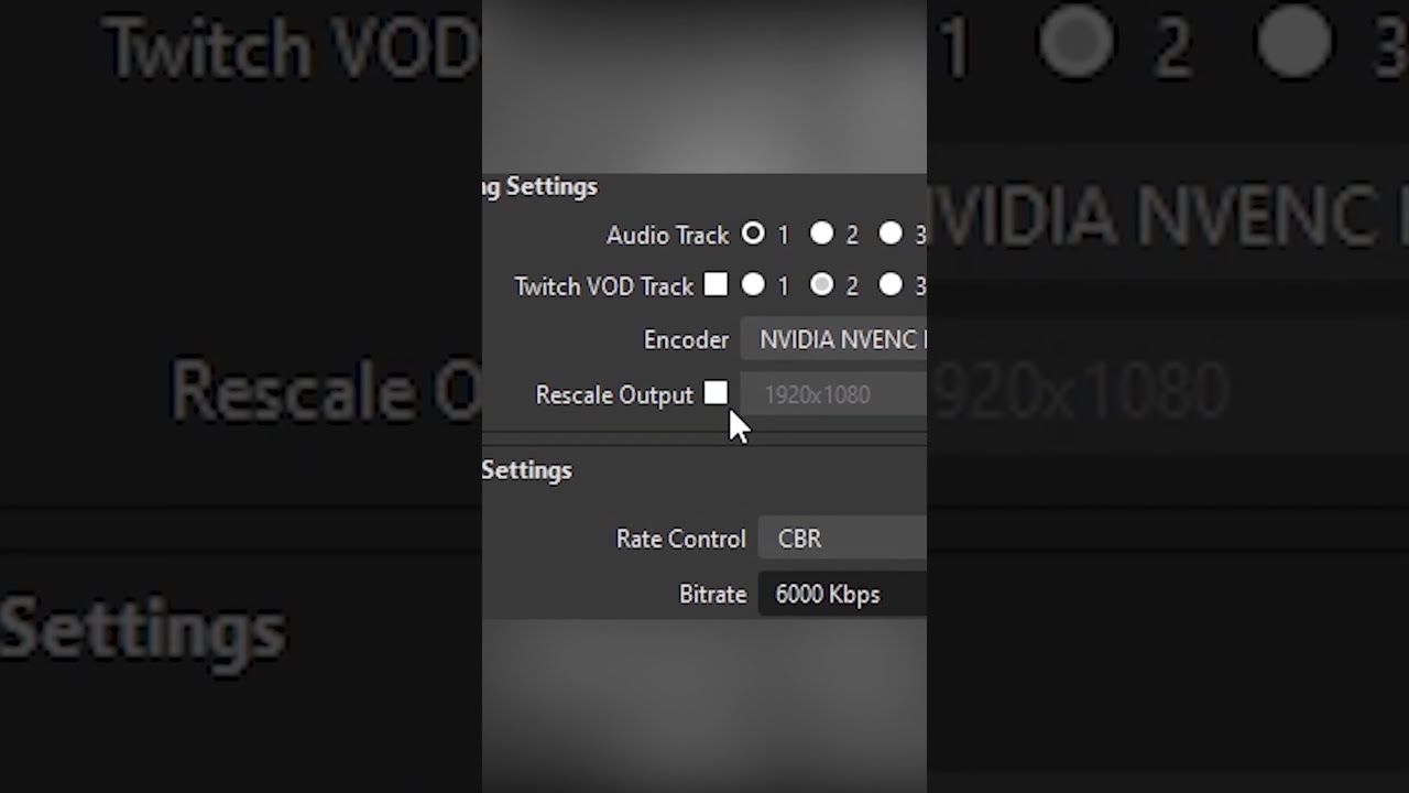 OBS Rescale Output Vs Resolution Best Studio Video Settings For Streaming On Twitch