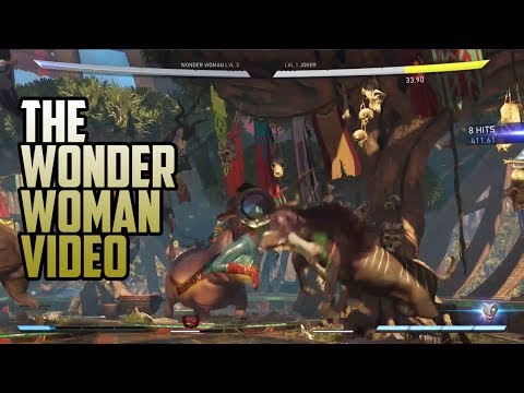 Injustice 2: smooth WONDER WOMAN combos