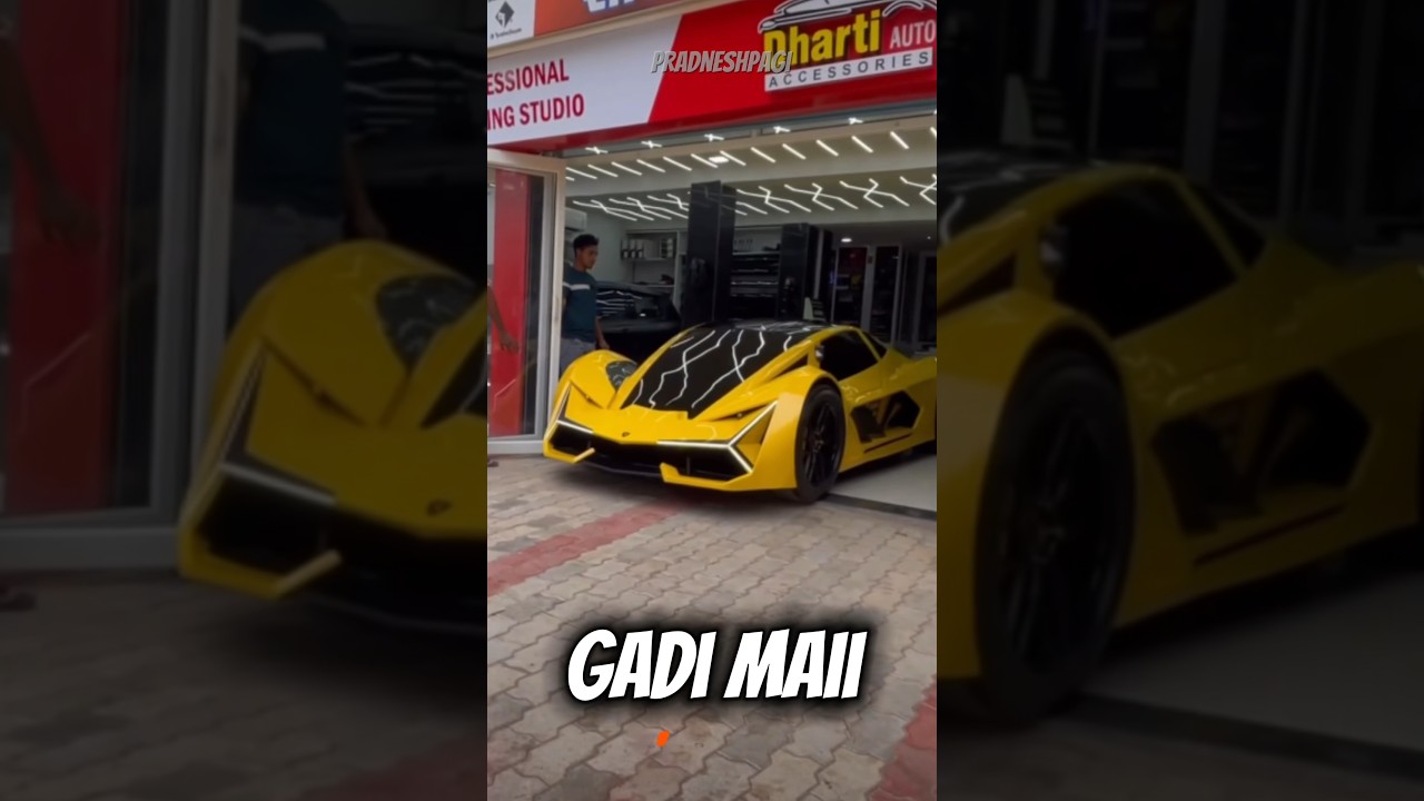 Home made super car Lamborghini Terzo 😱🤯#shorts  #viral