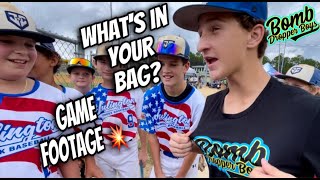 WHATS IN YOUR BAG? | Game footage