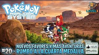¿Conseguiremos hoy la 4ª MEDALLA? 🤔🏆 Acompañadme | Pokémon Realidea System #20