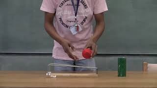 Double Cone rolling up an incline