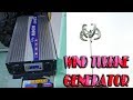 Wind Turbine Generator and 6000W Inverter For My Workshop