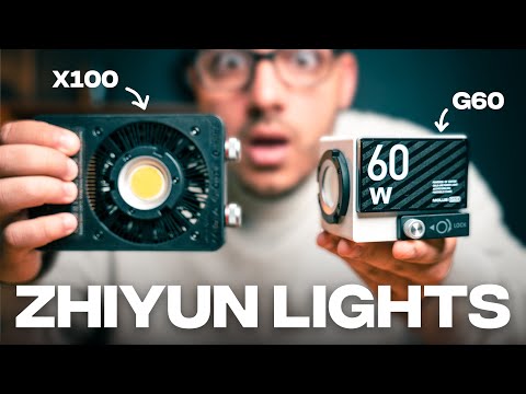 The SMALLEST COB Lights! | Zhiyun Molus G60 & X100