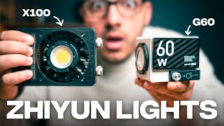The SMALLEST COB Lights! | Zhiyun Molus G60 & X100 screenshot 2