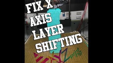 BEST WAY - Repair XYZprinting X axis layer shift!