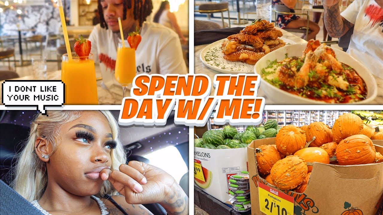 Spend the day with me🧡….. I told Jett I don’t like his music🫢😭