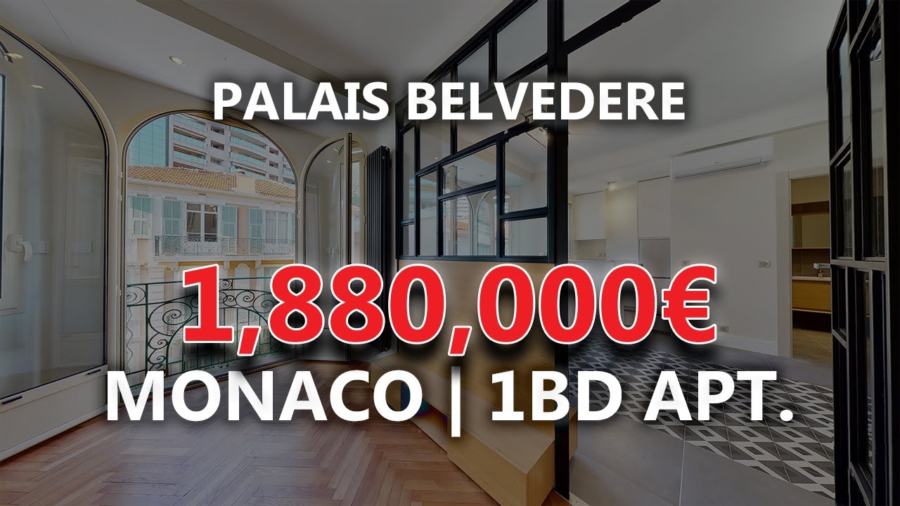Monaco 1bd Apartment 1.8 MILLION€ LUXURY APARTMENT YouTube