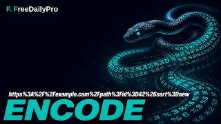How to Encode Decode URL Free Online Query Strings | FreeDailyPro.com