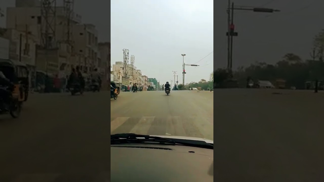 Traffic rush - Hyderabad Diary