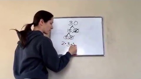 Saxon Math 6th Grade - Lesson 65 - Prime Factorization Using Division by Primes or Factor Trees