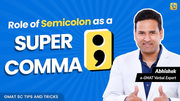 Semicolon – The Super Comma: Lists within a List