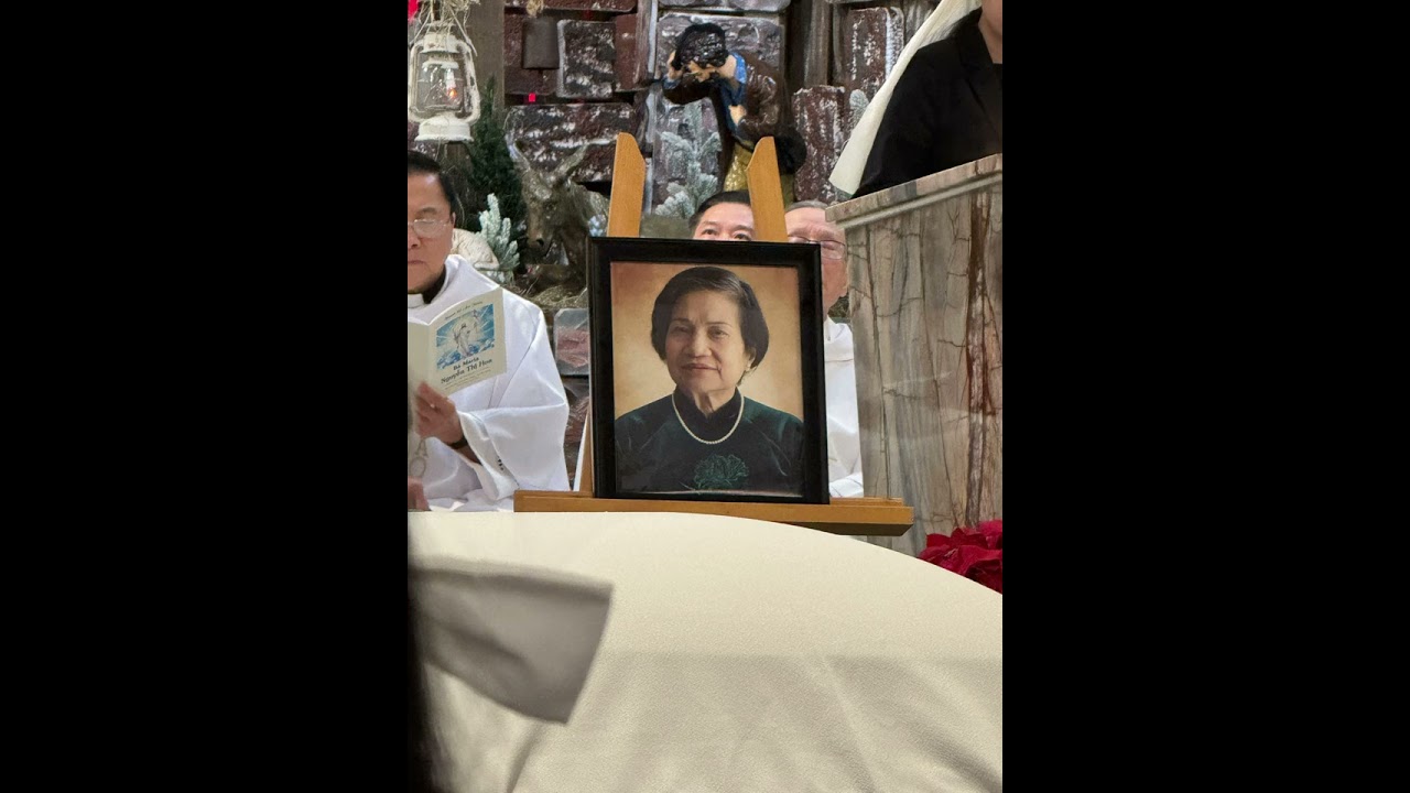 Lễ tang Bà Maria Nguyễn Thị Hoa 