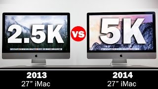 27-дюймовый iMac с разрешением 5K Retina и iMac с экраном 27 дюймов и 2,5K — подробное сравнение