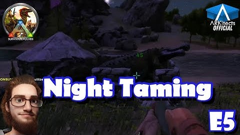 Easy Taming! A Sarco and a Phiomia: ARKitects Official Season 2 #arksurvivalevolved #ark