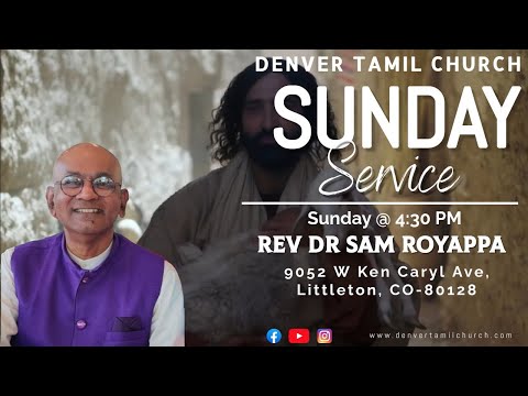 Denver Tamil Church's Sunday Service Sep 28 2025