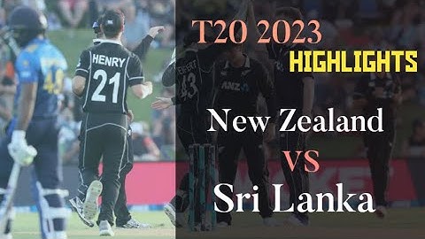 New Zealand VS Sri Lanka 3rd t20 2023 highlights | Sl vs Nz highlights 2023