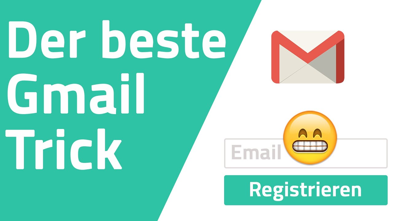genialen Trick kannst du: ►In wenigen Sekunden eine neue Email Adresse erst...
