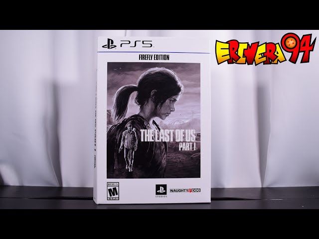 The Last Of Us Part 1 Firefly Edition Unboxing [PC/STEAM] 