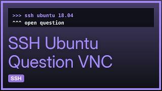 VNC connection on Ubuntu 18.04, getting port 22: Connection refused error