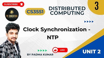 2.3 Clock Synchronization - NTP | Distributed Computing | CS3551 | Anna university R2021