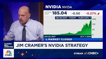 Jim Cramer on Nvidia: CEO Jensen Huang has a view 20 years ahead, not two quarters ahead
