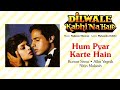 Hum Pyar Karte Hain Best Audio Song - Dilwale Kabhi Na Hare|Kumar Sanu|Alka Yagnik