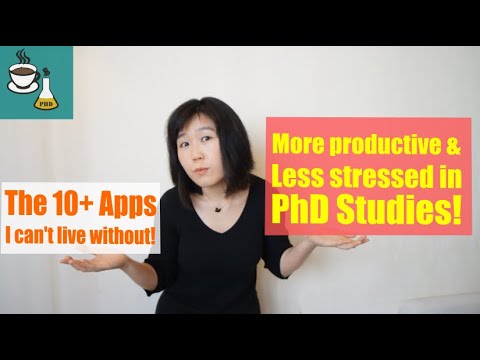 10+ Applications to Feel more on Top of PhD