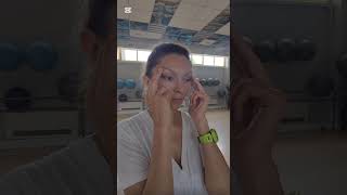 Как убрать гусиные лапки #гусиныелапки #морщинывокругглаз